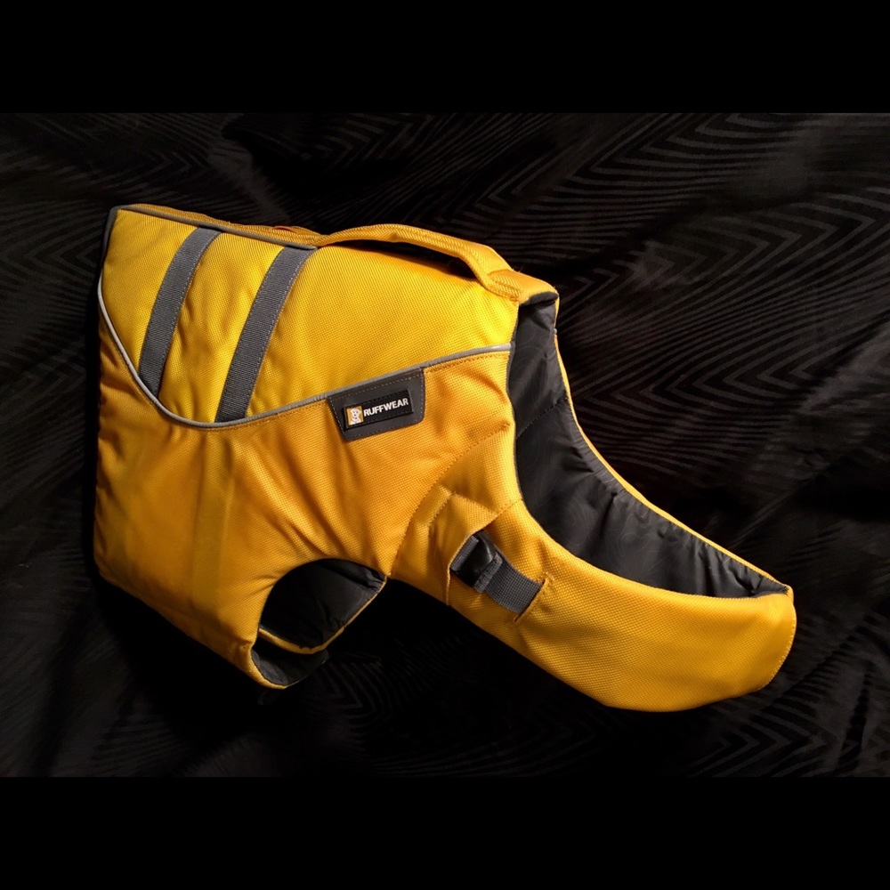 Float coat dog life jacket/vest-large